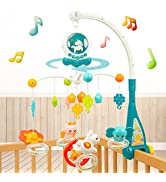 Breathable Cot Bumper Crib Rail Cover 3-Piece Set, Full Protection of Teething Baby, Soft Fabric ...