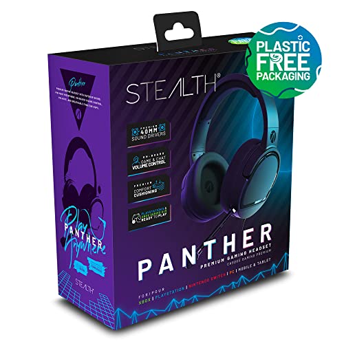 STEALTH PANTHER Over Ear Gaming Headset PS4/PS5