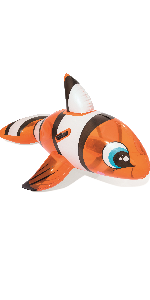 clownfish inflatable toy children kids