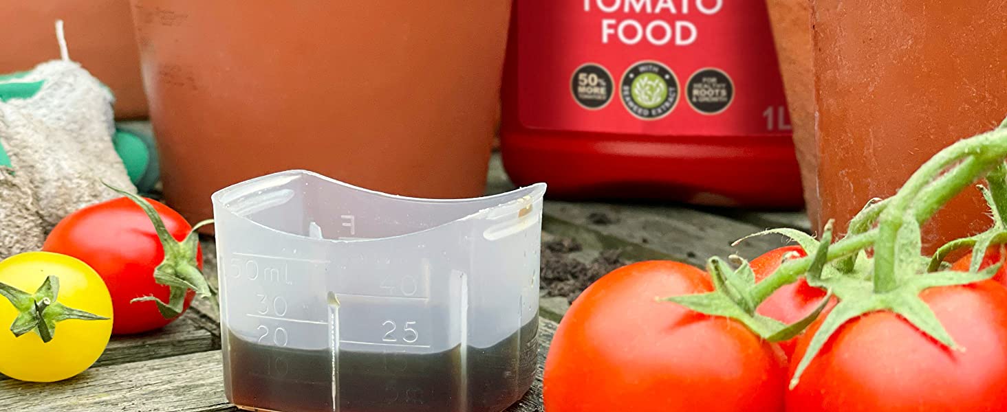 Levington Tomorite liquid is high in potash