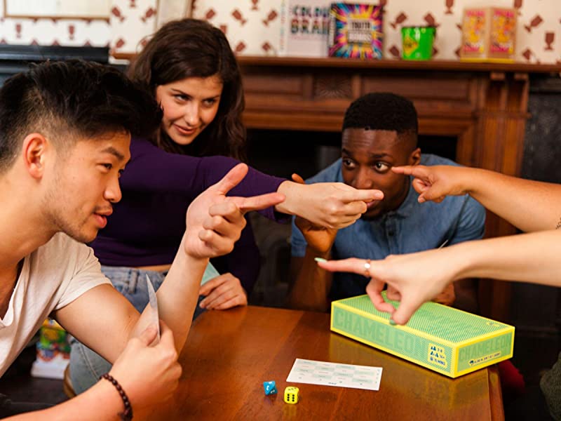 the chameleon, big potato, board games for adults