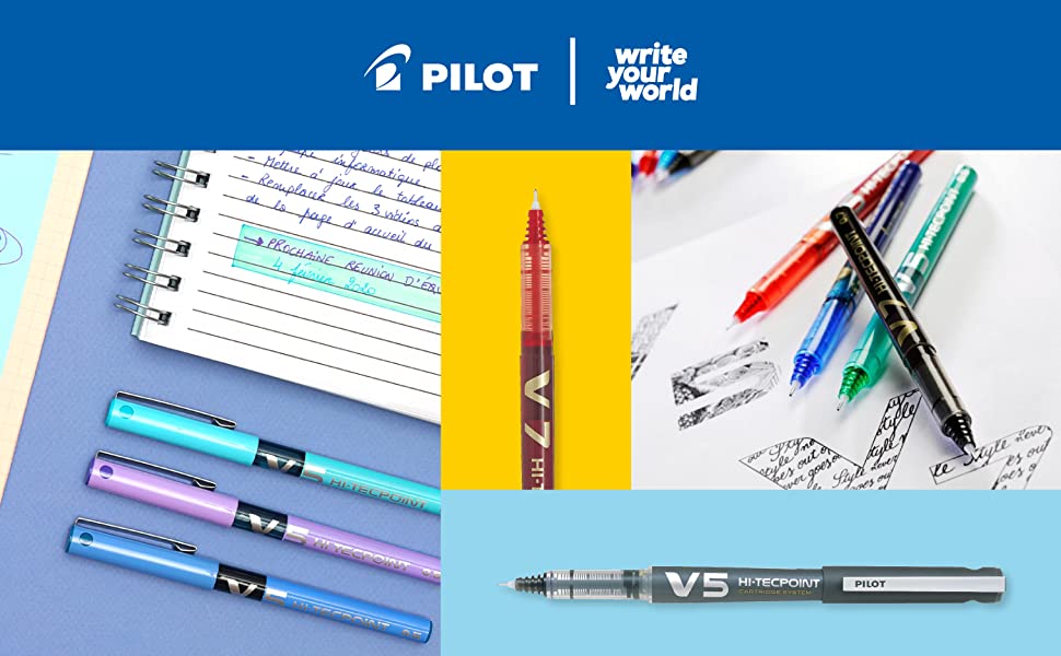 pure Liquid ink pens pilot smooth writing instruments