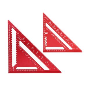 Verve Jelly 2Pcs Carpenter Triangle Rulers