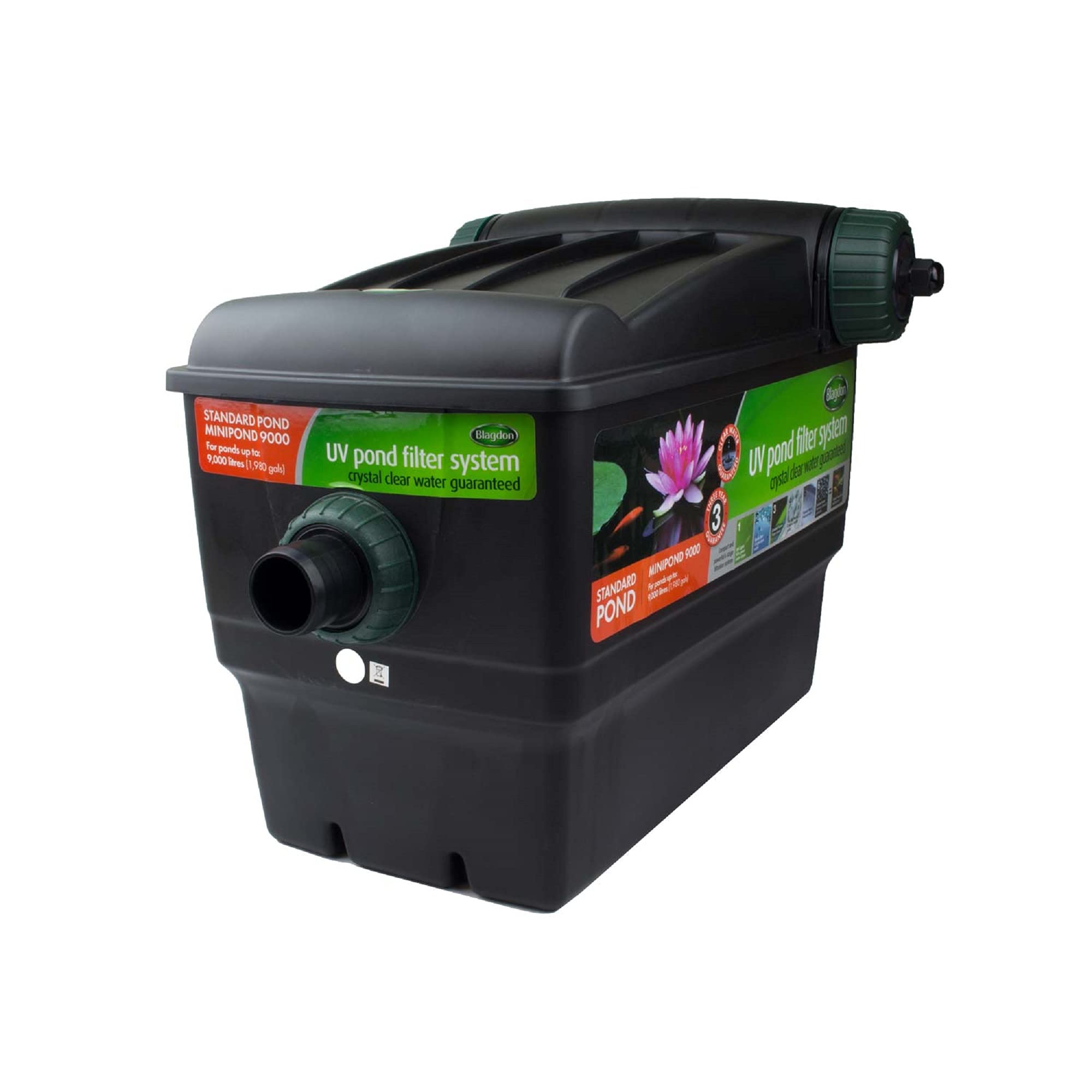 Blagdon 5W Mini-Pond 6-Stage Box Filter 9000 Litre Model with UV Clarifier Light