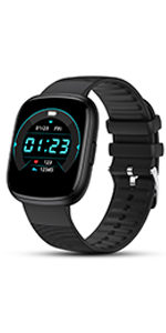 Smart Watch for Women Men IP68 Waterproof Fitness Tracker with Heart Rate Monitor for Andriod IOS