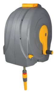 Hozelock Ltd 2496R0000 Wall Mounted Fast Reel with 40m hose