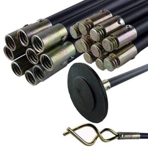 Rolson 60967 12 pc Drain Rod Se