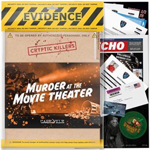 Cryptic Killers Unsolved murder mystery game - Cold Case Files Investigation - Detective clues/evidence - Solve the crime - Individuals