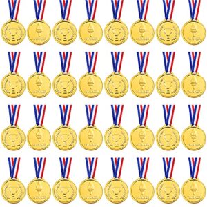 Caydo 32 Pieces Gold Medals for Kids