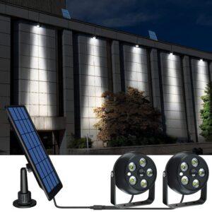 hixyer Solar Motion Sensor Spotlight Outdoor Indoor
