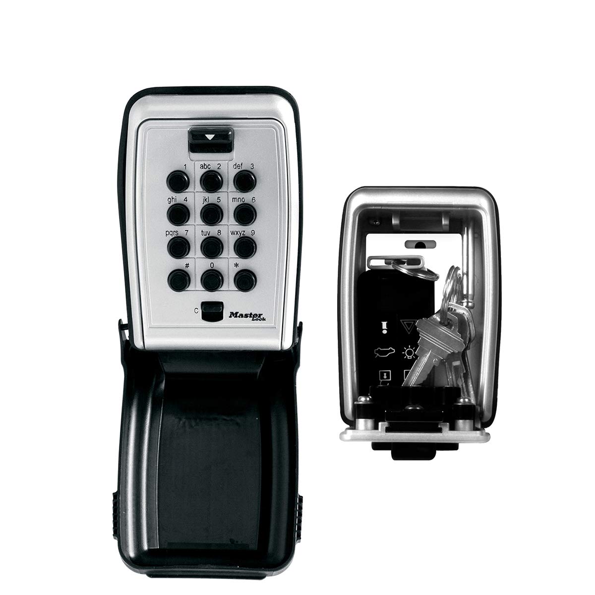 MASTER LOCK Key Safe [Wall mounted] [Push-Button Combination] [Weatherproof - Outdoor] - 5423EURD - Key Lock Box