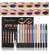 Matte Liquid Lipstick and Lip Liner Pens Set, 3 Colors Liquid Lip Gloss + 3 Colors Lip Liner Penc...