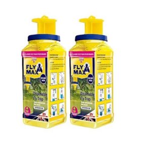 T ZERO IN FLY MAX Fly Trap Pack of 2