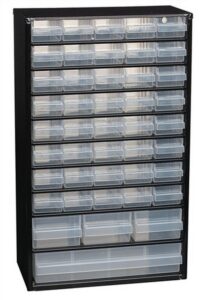 Raaco 126762.0 44 Compartment Steel Frame Cabinet Organiser