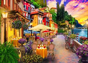 New Lake Como Jigsaw Puzzles for Adults 1000 Pieces Italy Landscape Jigsaw Puzzles for Adults Gifts
