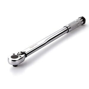 Amazon Basics 3/8-Inch Drive Click Torque Wrench - 20.4-108.5 Nm