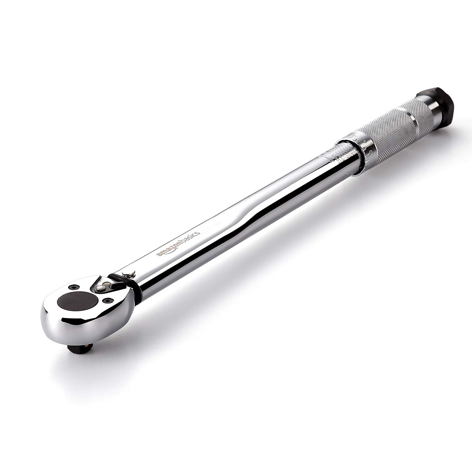 Amazon Basics 3/8-Inch Drive Click Torque Wrench - 20.4-108.5 Nm