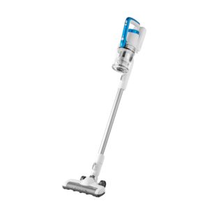 Amazon Basics 2 in 1 Cordless Vacuum Cleaner with BLDC Motor 350W 0.7L White and Blue