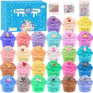 Fluffy Butter Slime Kit 27 Pack