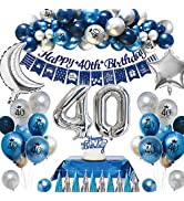30th Birthday Decorations,30th Birthday Balloons,30 Birthday Gift for Women with 30th Foil Balloo...