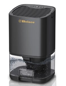 Belaco Dehumidifier 1000ml Portable Air Dehumidifier for Damp