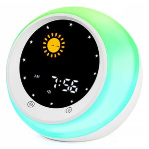 I.CODE Sun & Moon Rise Kids Alarm Clock