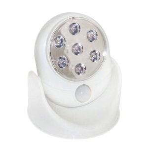 Trimming Shop Motion Activated Cordless Sensor 7 LED Lights Battery Operated for Garden