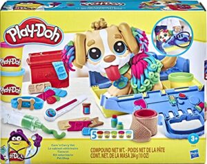 Play-Doh Care n Carry Vet Playset with Toy Dog