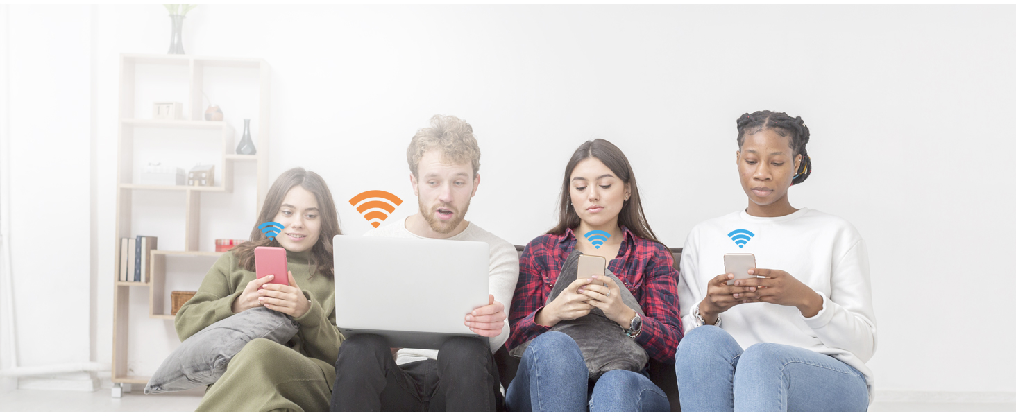 Guest Network: Use your smartphone to easily setup guest-access and restricted-lists