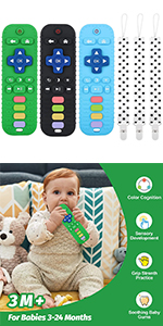 Remote control teether