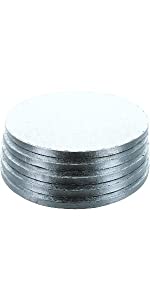 Culpitt Cake Drums, Silver Foil Cake Supports