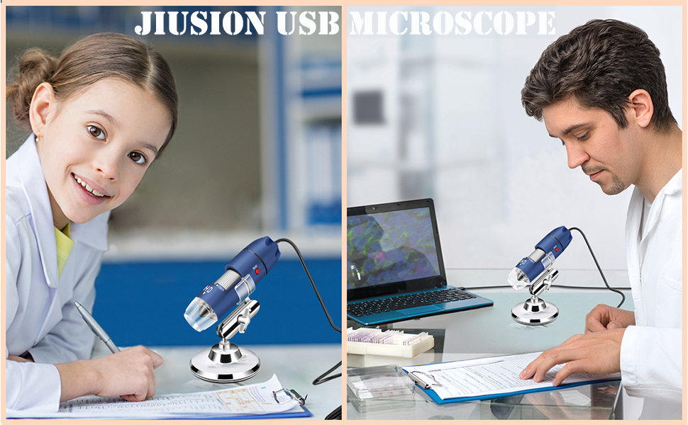 Jiusion USB Microscope for Kids and Adults