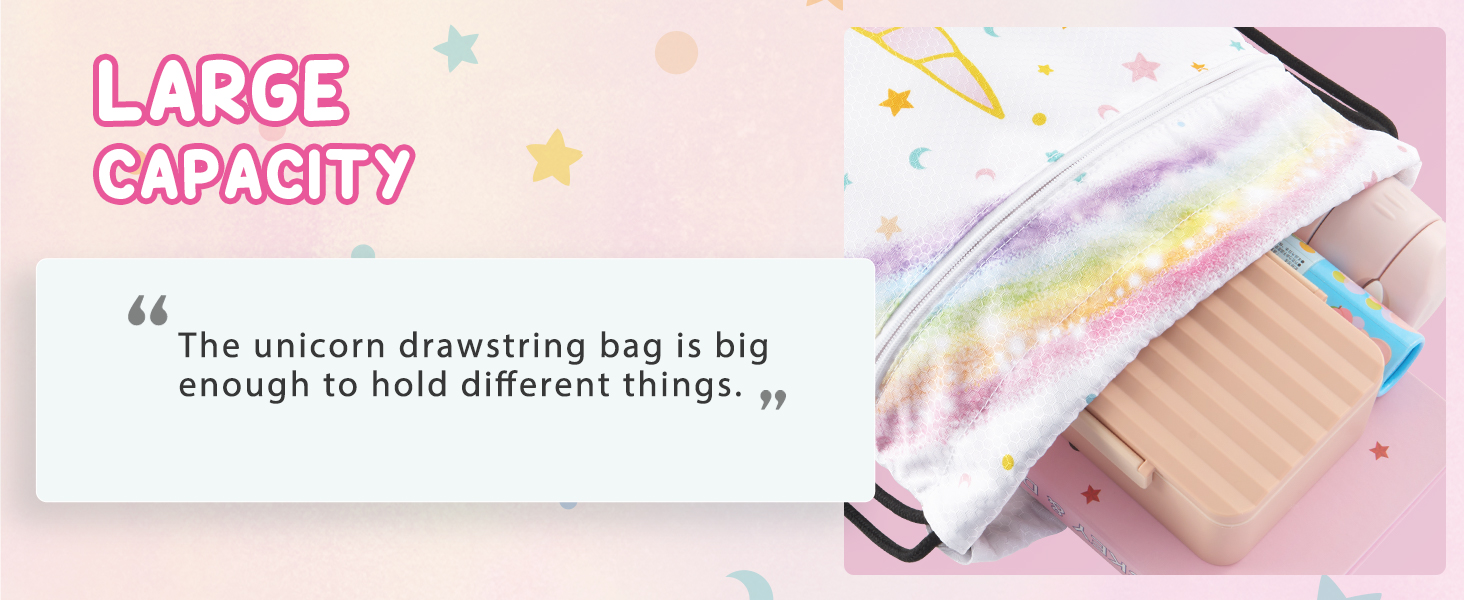 drawstring bag for kids
