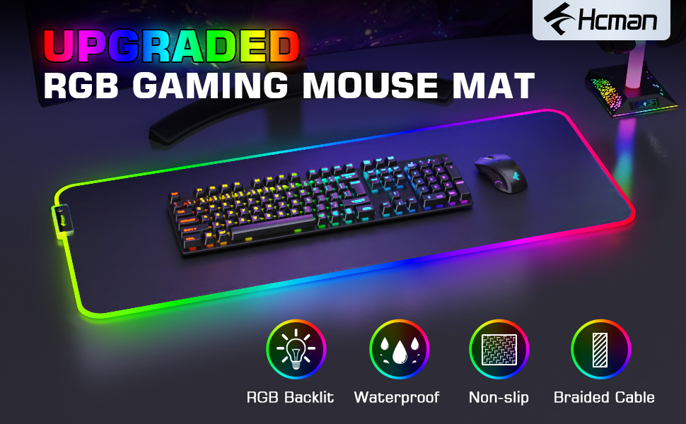 mouse mat gaming accessories cool gadgets