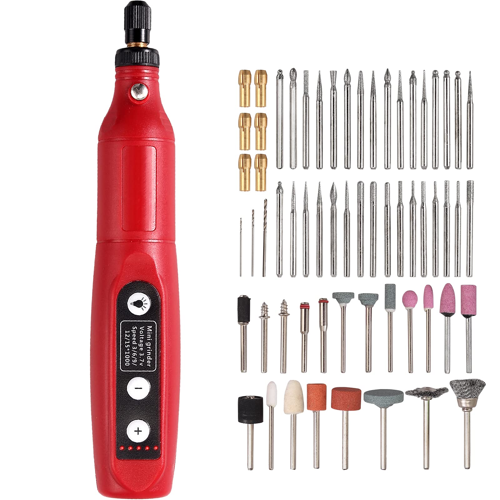 Mini Cordless Rotary Tool 5-Speed with 125 Accessories
