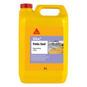 Sika Patio Seal Paving | Water Base Sealer and Appearance Enhancer for New and Recently Cleaned Paving - Clear - 5 Litre