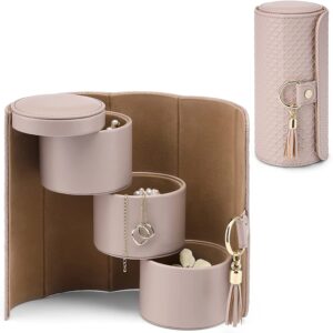 Vlando Jewellery Box for Rings Earring Necklaces