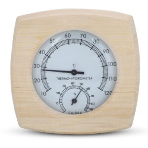 HERCHR Sauna Thermometer and Hydrometer