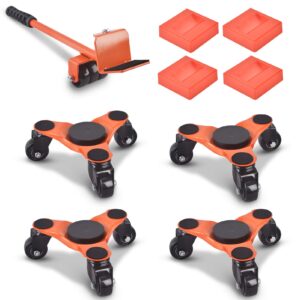 Ronlap 6-Inch Steel Tri-Dolly