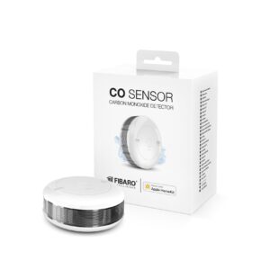 Fibaro CO Sensor iOS Blueetoth Carbon Monoxide and Temperature Measurer
