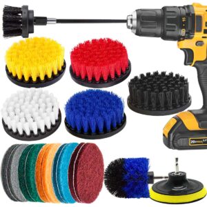 Drill Brush and Scrub Pads