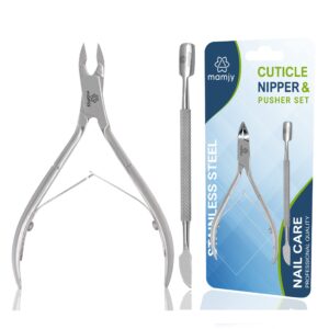 Mamjy Cuticle Cutter with Cuticle Pusher