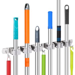 Hejo 304 Stainless Steel Broom Holder Wall Mounted