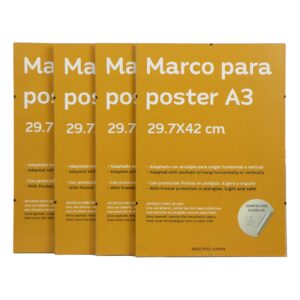 Marco CLIP - A3-29.7x42cm - Pack of 4