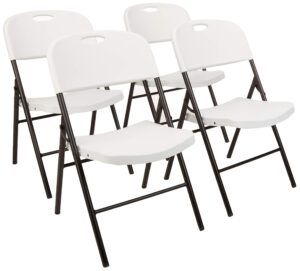 Amazon Basics Folding Plastic Chair