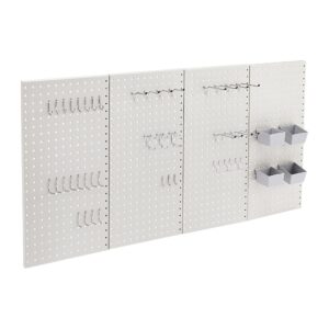 Amazon Basics Metal Pegboard Kit &ndash; 48 Pieces