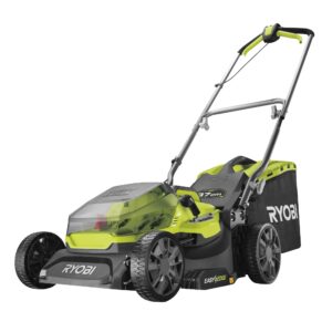 Ryobi RY18LM37A-140 18V ONE+ Cordless 37cm Lawnmower Starter Kit (1 x 4.0Ah) Amazon Exclusive