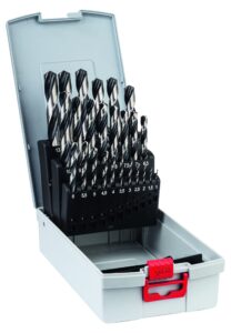 Bosch Professional 25pc. HSS PointTeQ ProBox Metal Drill Bit Set (for Steel