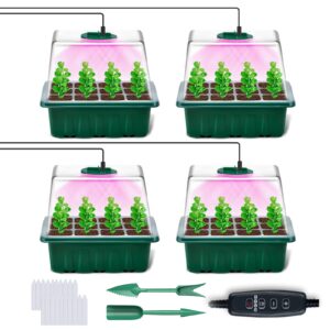 YAUNGEL Seed Trays with Grow Light