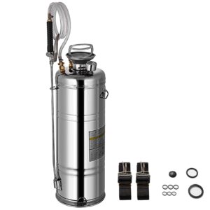 VEVOR Stainless Steel Sprayer 12L Household Gardening and Floor Cleaning Sprayer